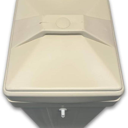15"x17"x36" Rectangular Brine Tank with Quick Connect Valve