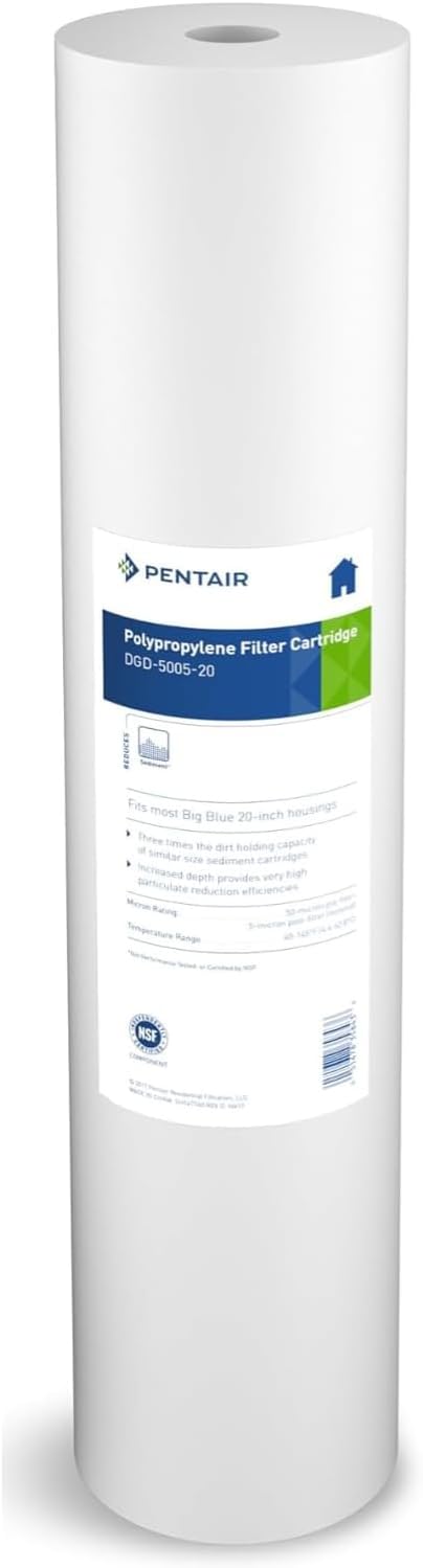 Pentair Pentek DGD-5005-20 20-Inch Sediment Filter