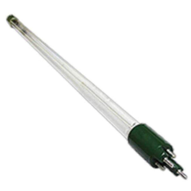 Viqua Genuine S212RL Replacement UV Lamp with green base for VT1, SQ-PA, and SC1 ultraviolet water treatment systems in plumbing hardware.