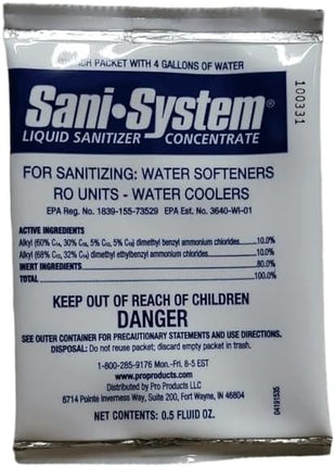 Sani-System Liquid Sanitizer Concentrate 24 Pack