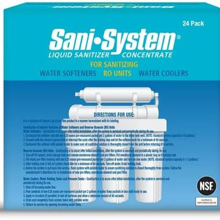 Sani-System Liquid Sanitizer Concentrate 24 Pack