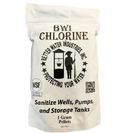 Better Water Industries Calcium Hypochlorite Chlorine Pellets