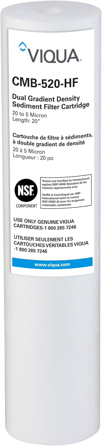 Genuine VIQUA 5 Micron Sediment Water Filter Replacement