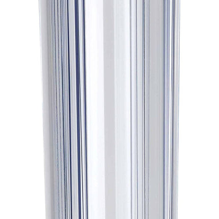 Pentair Pentek 166201 Big Clear Filter Housing, 1" NPT #20 Whole House Heavy Duty Water Filter Housing with Pressure Relief Button, 20-Inch, Blue/Clear