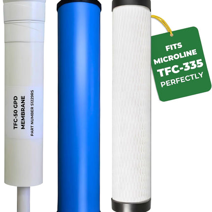 Microline TFC-335 Reverse Osmosis Filter Replacement Kit