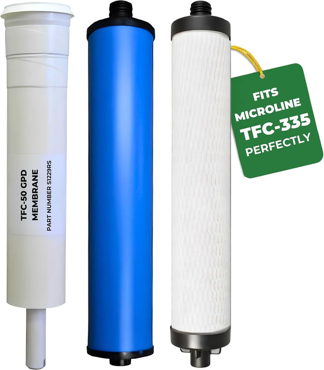 Microline TFC-335 Reverse Osmosis Filter Replacement Kit