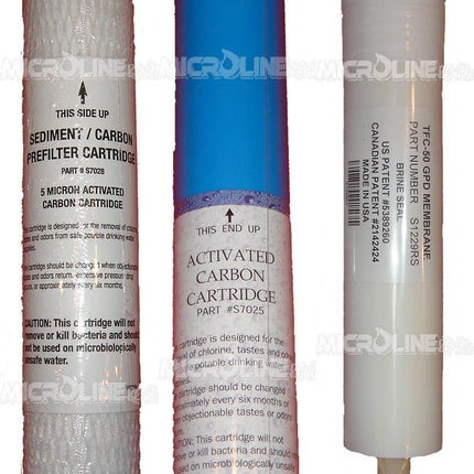 Microline TFC Replacement Filter Set for RO Systems