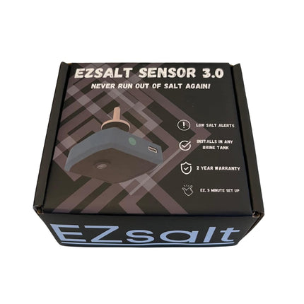 EZsalt Sensor 3.0 Smart Water Softener Salt Level Sensor with Wi-Fi App Monitoring, Easy Installation, Universal Compatibility, Real-Time Alerts, Never Run Out Of Again, and Protect Against Hard Water