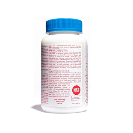 Well Safe C21000 Sanitizer - Chlorine Pellets for Water Treatment, Failed Well Test, Long-Lasting Safe Well Purification, Bacteria & Sulfur Control