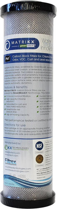 KX Matrikx 10-Inch Water Filter for Lead Reduction