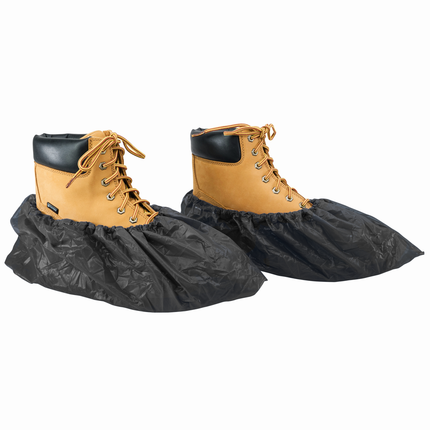 Provizio Supply Waterproof Shoe Covers Disposable Boot Cover - Black (40 Pair)