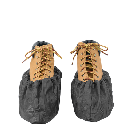 Provizio Supply Waterproof Shoe Covers Disposable Boot Cover - Black (40 Pair)