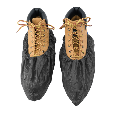 Provizio Supply Waterproof Shoe Covers Disposable Boot Cover - Black (40 Pair)