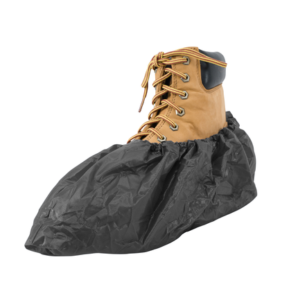 Provizio Supply Waterproof Shoe Covers Disposable Boot Cover - Black (40 Pair)