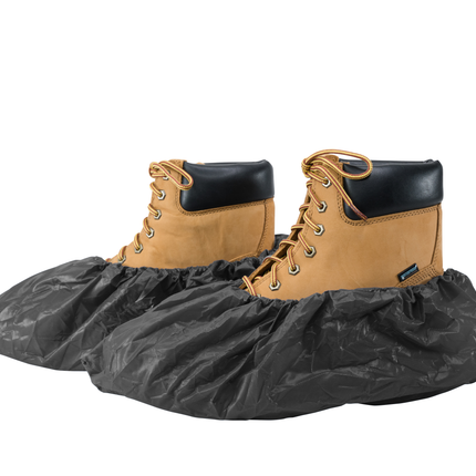 Provizio Supply Waterproof Shoe Covers Disposable Boot Cover - Black (40 Pair)