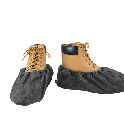 Provizio Supply Waterproof Shoe Covers Disposable Boot Cover - Black (40 Pair)