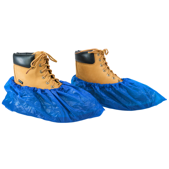 Provizio Supply Waterproof Shoe Covers Disposable Boot Cover - Light Blue (40 Pair)