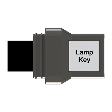 Luminor RL-420HO UV lamp key component for Blackcomb LBH5-151 water filtration systems. Ensures secure lamp installation and operation.